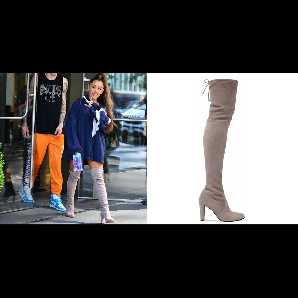 Grey over the knee Stuart Weitzman boots